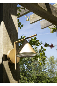 Captain Flint Outdoor Wall 2700K 1-10V | Brass