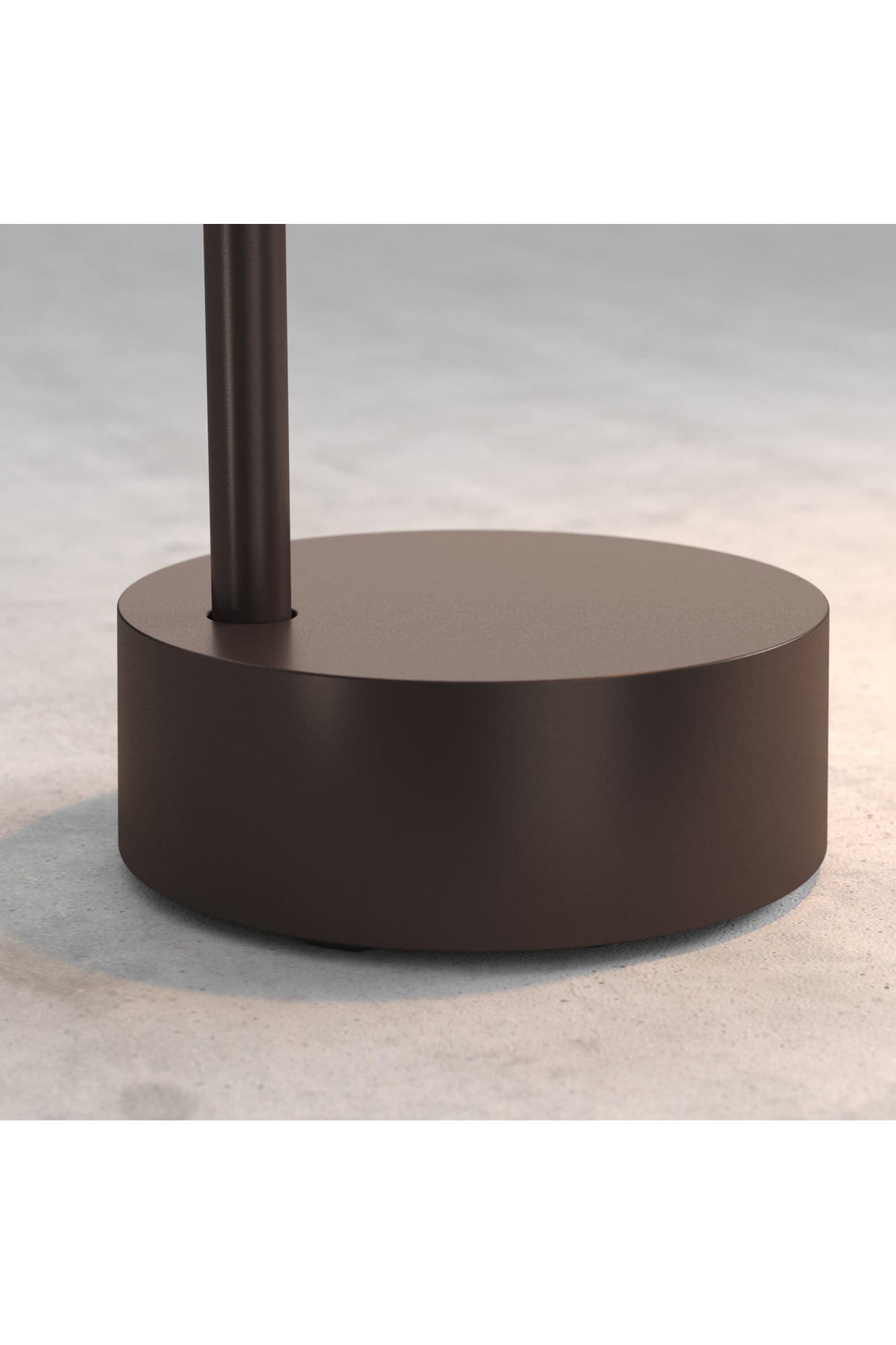 Caule Nest Outdoor Bollard 3 2700K 1-10V | Deep Brown