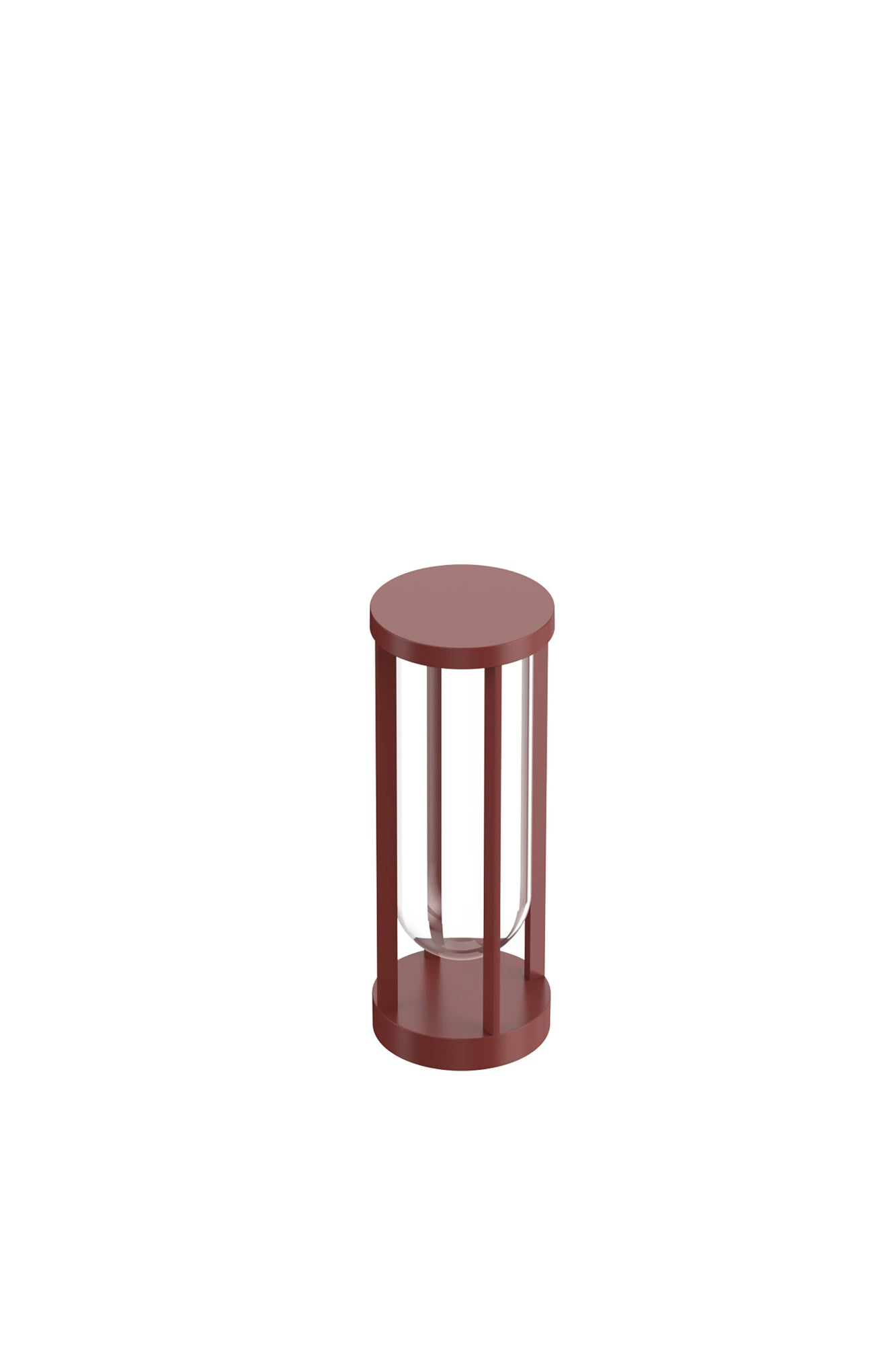 In Vitro Outdoor Bollard 1 H15.7" 3000K 1-10V | Terracotta
