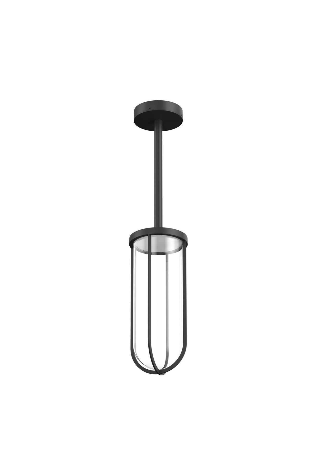 In Vitro Outdoor Bollard H33.5" 3000K 1-10V | Black