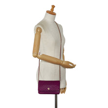 Chanel | Pre-Owned Camellia Wallet On Chain | Purple