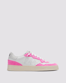 Unisex | Bali Fluo Pink Sneaker | White