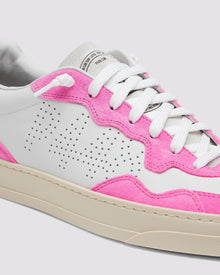Unisex | Bali Fluo Pink Sneaker | White