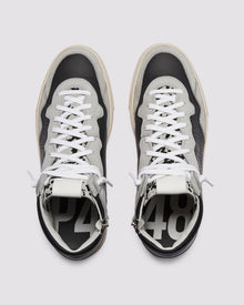 Women | BaliHi Grey Spotted Sneaker | Black