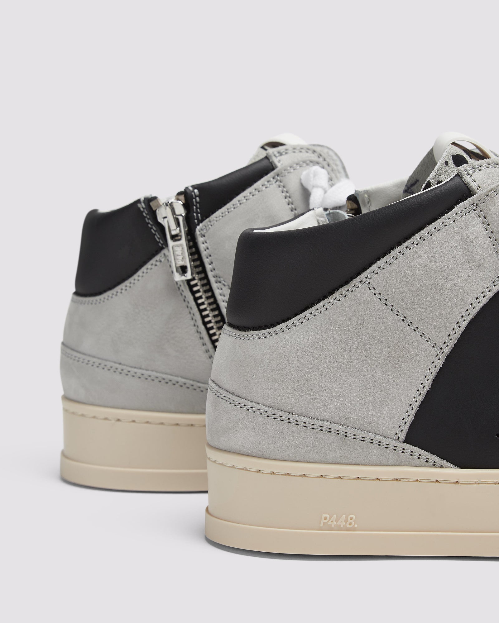 Women | BaliHi Grey Spotted Sneaker | Black
