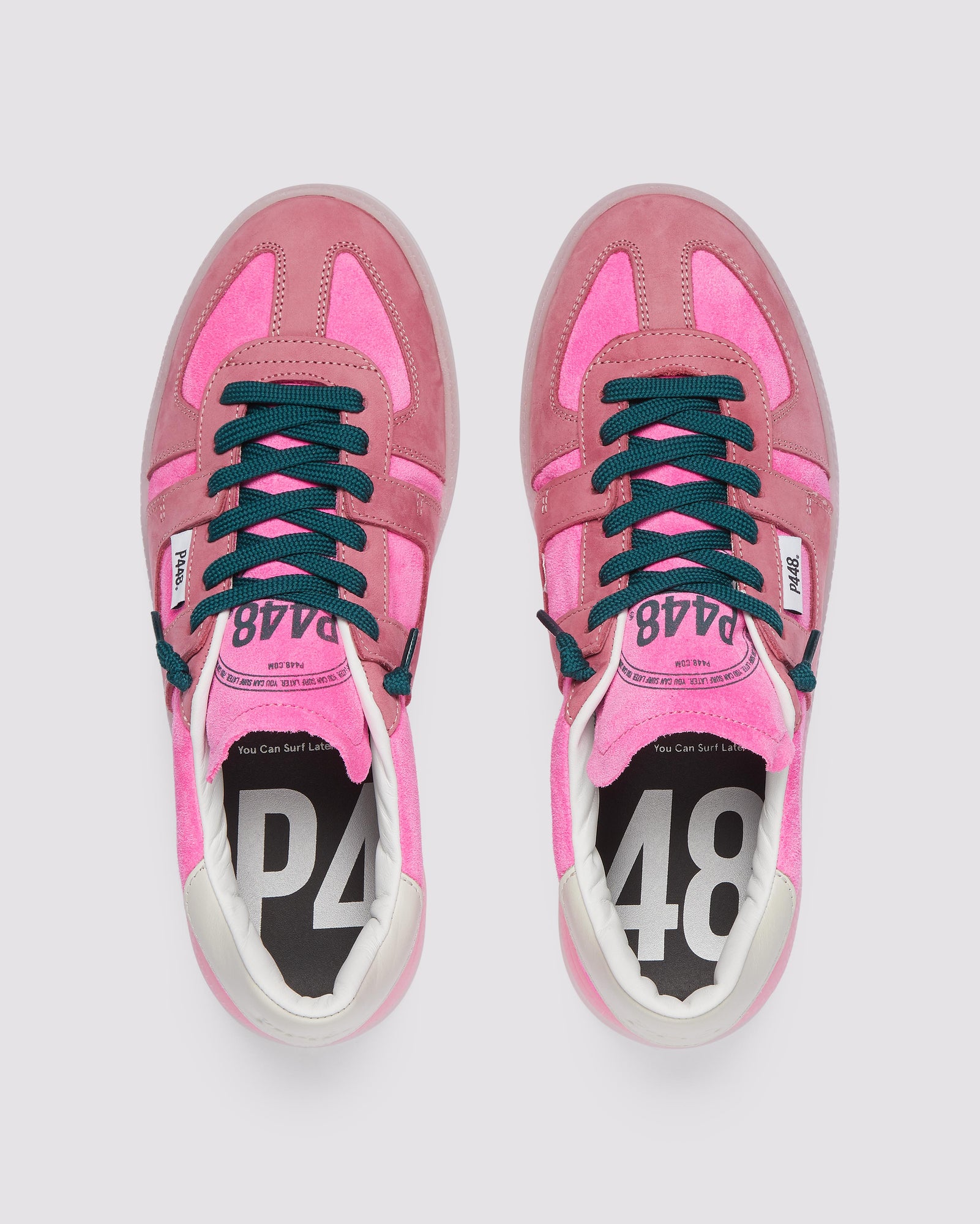 Men | Monza Neon Pink Sneaker | Pink