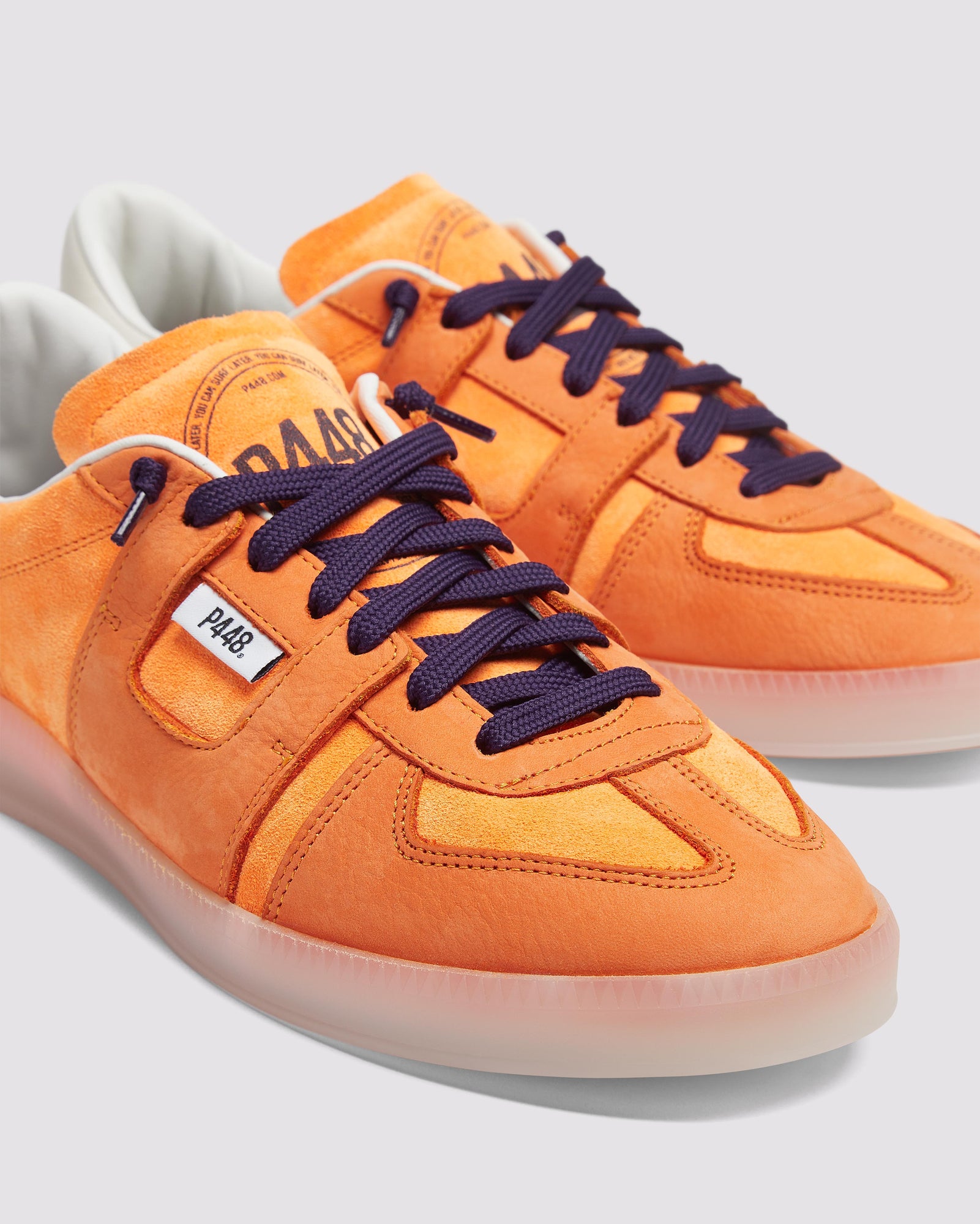 Unisex | Monza Neon Orange Sneaker | Orange