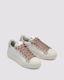 Women | Thea Champagne Sneaker | White