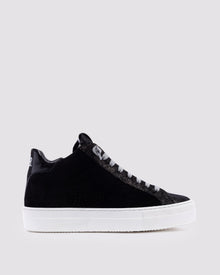 Women | Thea Mid Black/Dave Sneaker | Black
