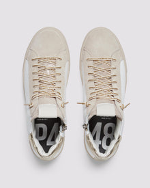 Women | Thea Mid Champagne Sneaker | White