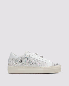Women | Thea Multi Strass Sneaker | White