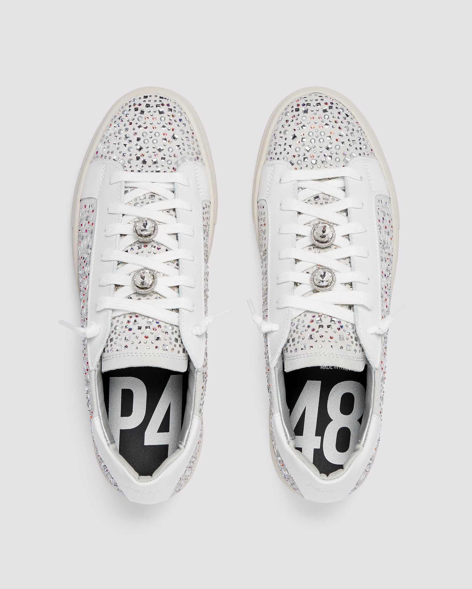 Women | Thea Multi Strass Sneaker | White