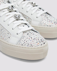 Women | Thea Multi Strass Sneaker | White