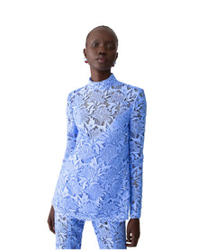 Long Sleeve Mock Neck Top