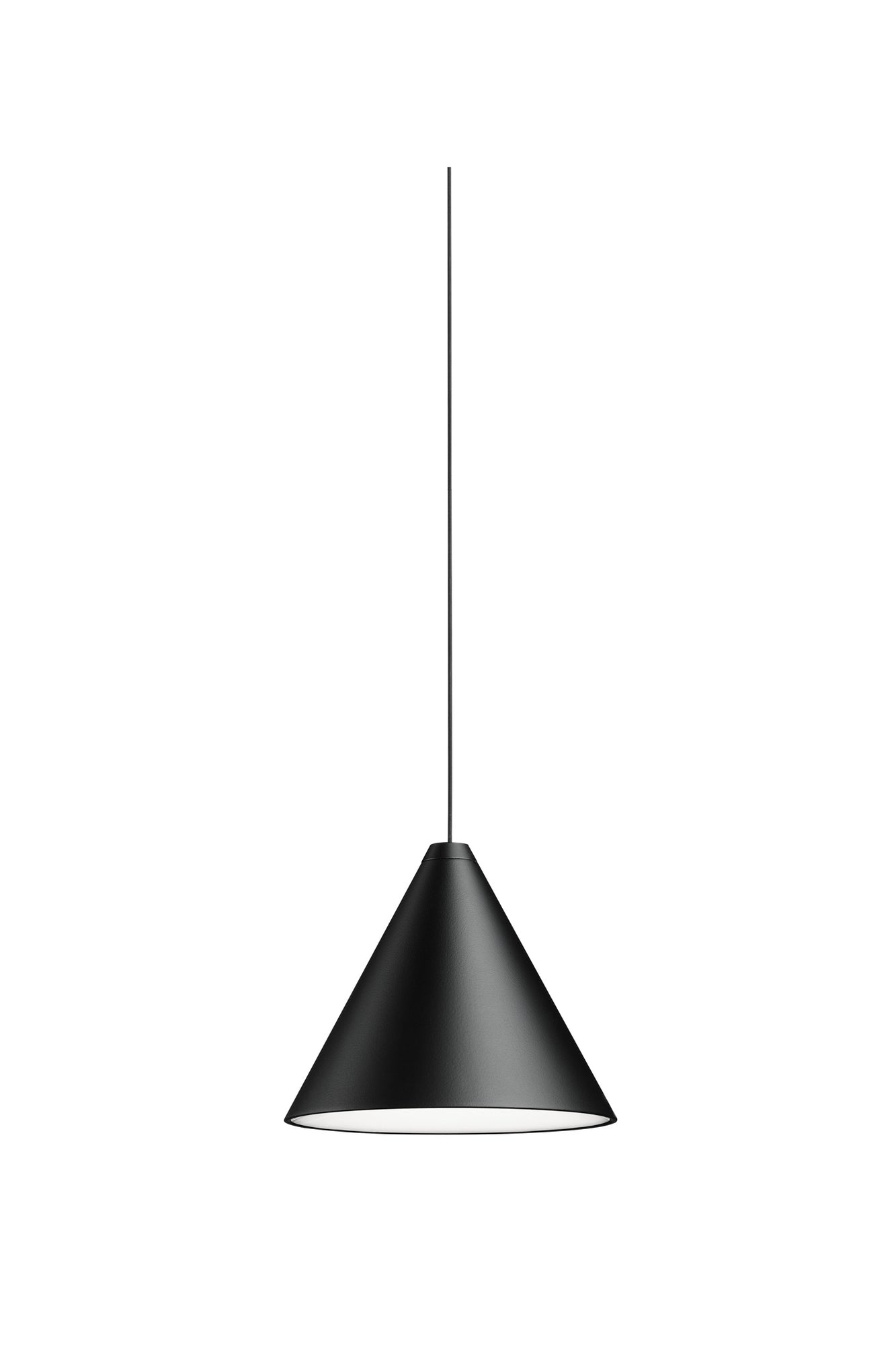 String Light Cone Suspension 22m Element | Black