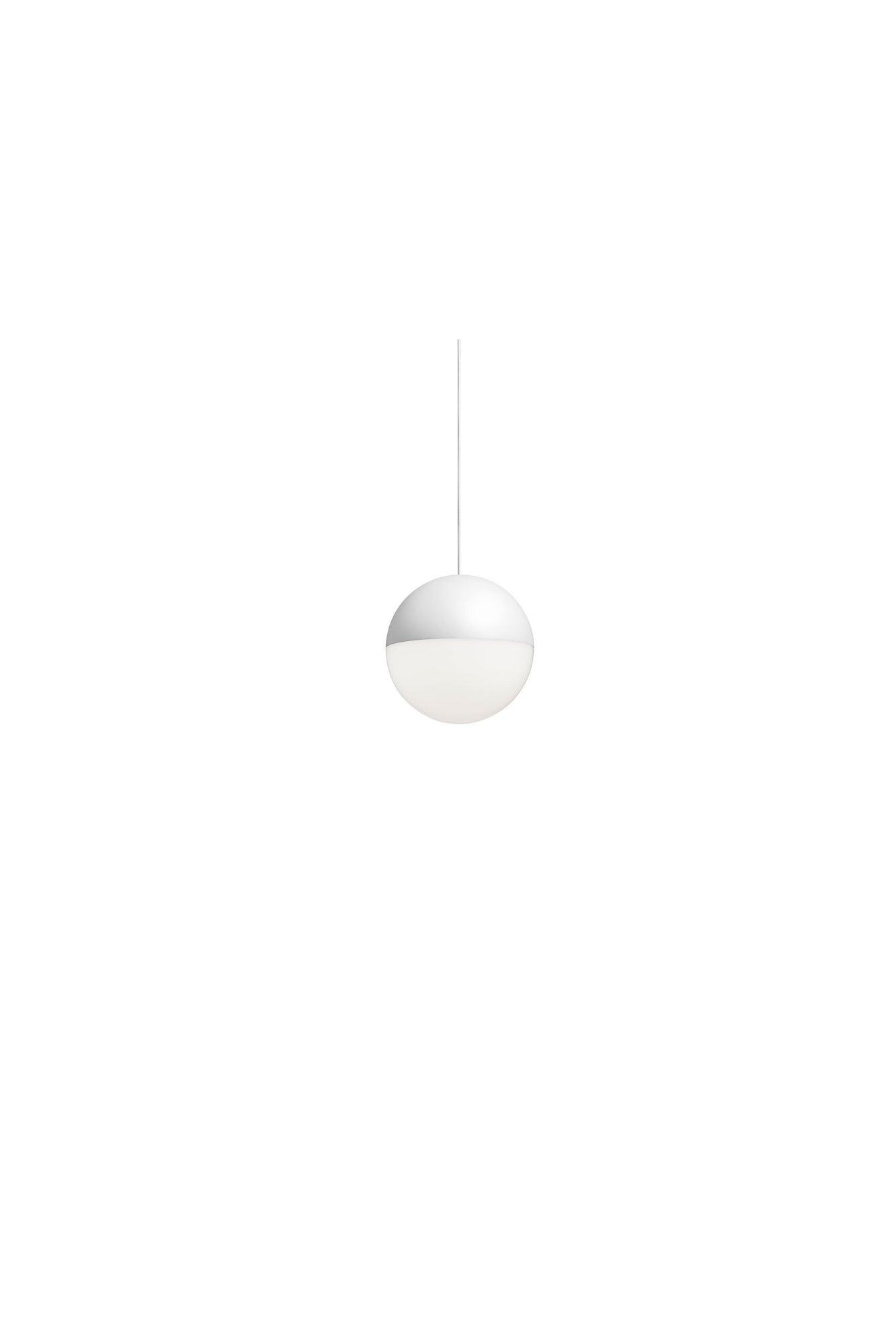 String Light Sphere Suspension 22m App | White