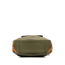 Dior | Pre-Owned x Sacai Saddle Tote | Green/Dark Green