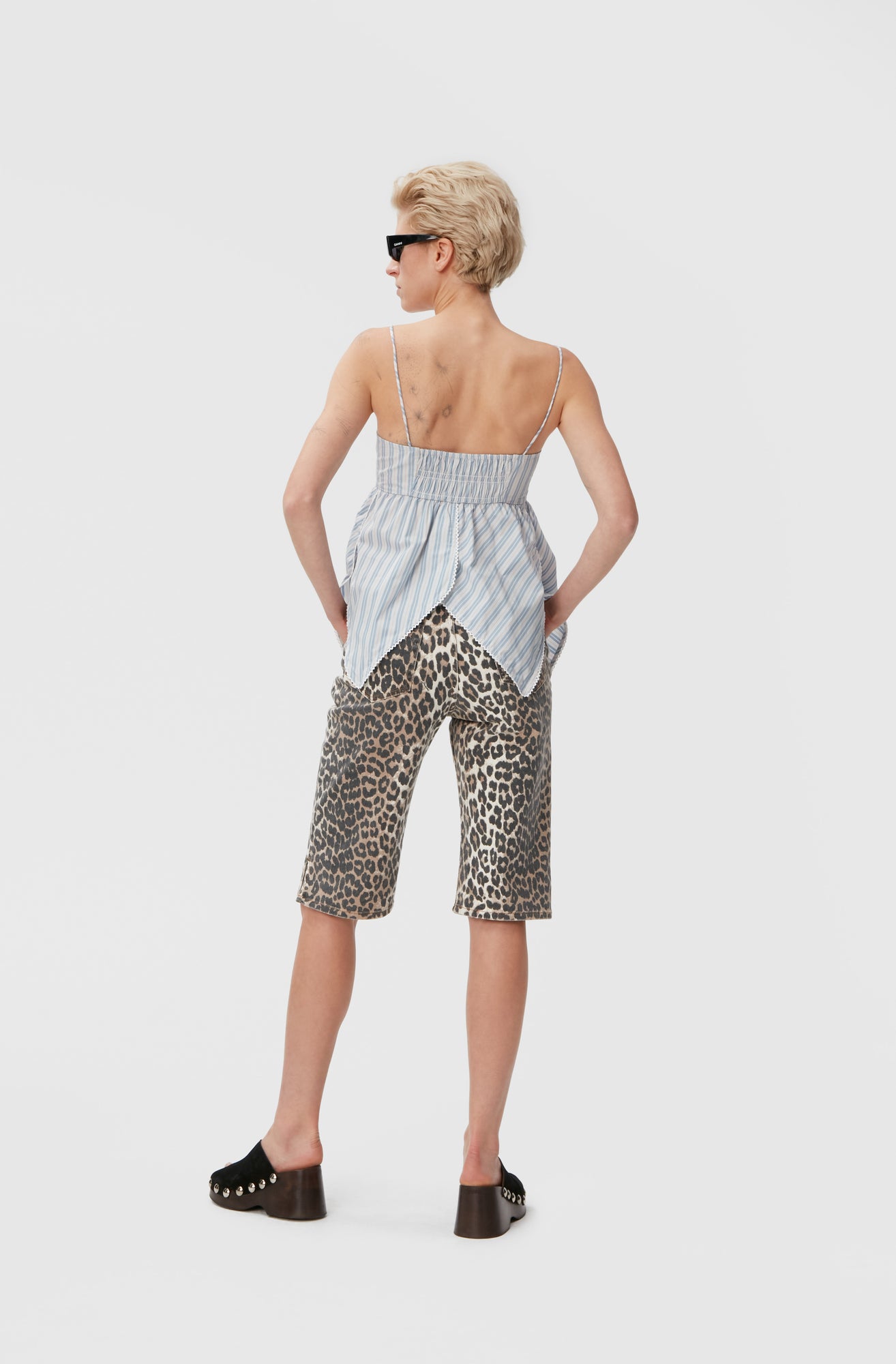 Babydoll Tulip Top | Forever Blue