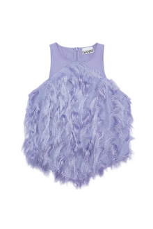 Fringe Top | Persian Violet