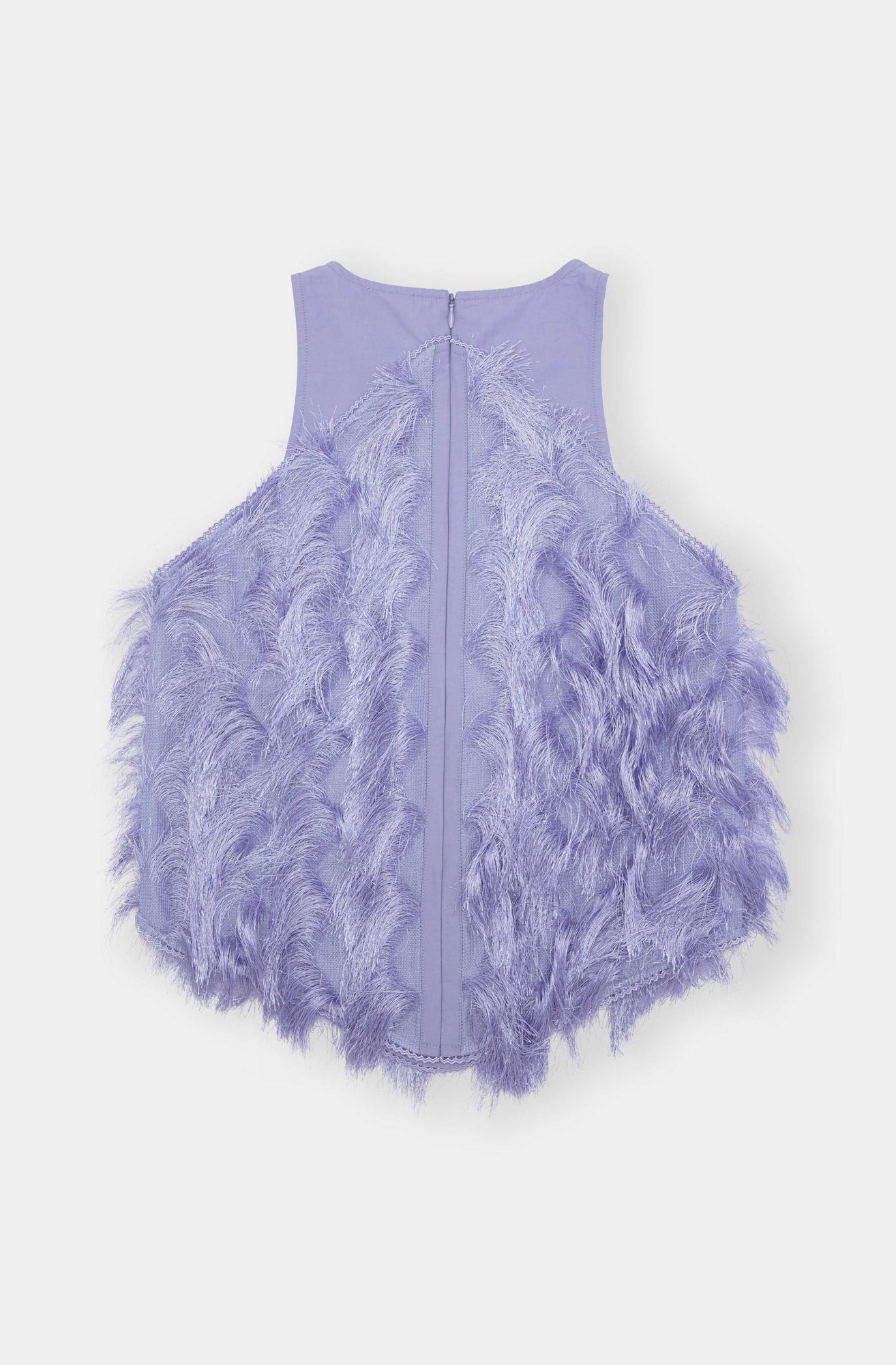 Fringe Top | Persian Violet