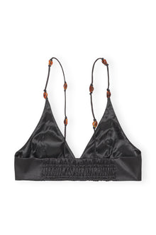 Double Satin Top | Black