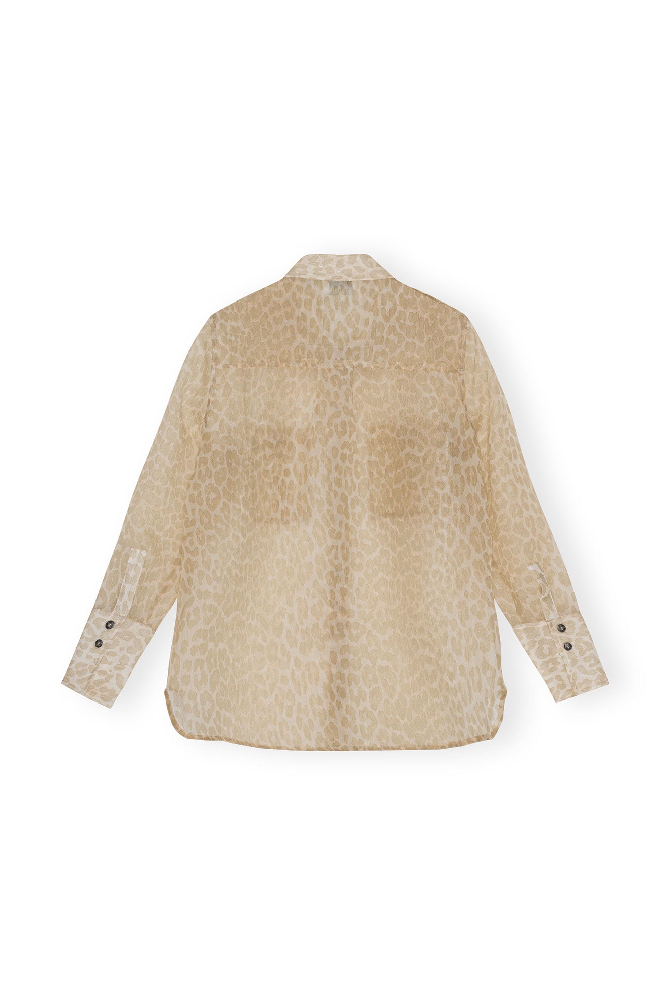 Organza Shirt | Oyster Gray