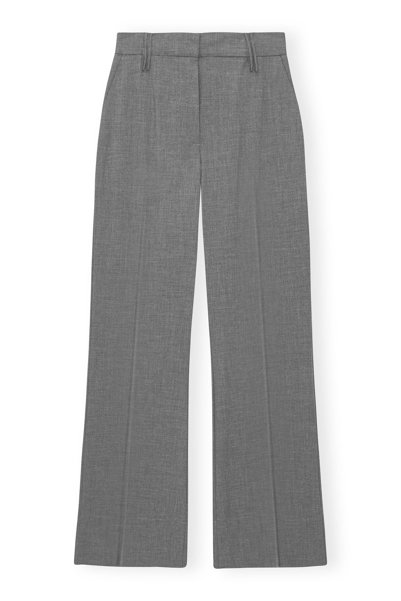 Drapey Melange Trousers | Paloma Melange