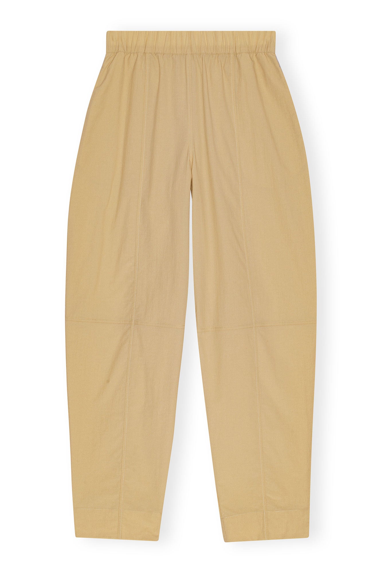 Elasticated Curve Trousers | Safari