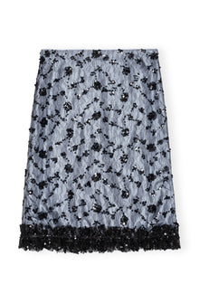 Sequin Lace Skirt | Heather