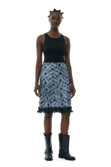 Sequin Lace Skirt | Heather