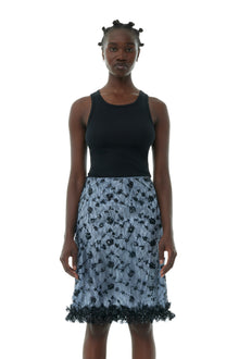 Sequin Lace Skirt | Heather