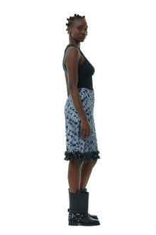 Sequin Lace Skirt | Heather