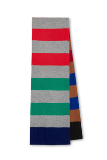 Women | Noname The Stripe Scarf | Nutty/Husky Multi