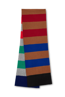 Women | Noname The Stripe Scarf | Nutty/Husky Multi