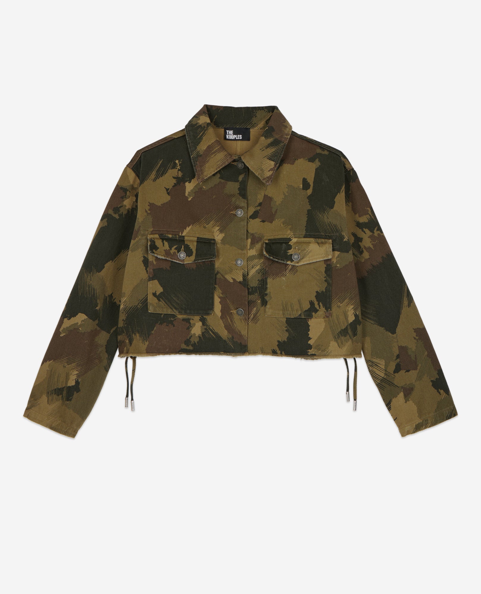 Short Denim Jacket | Women | Camouflage