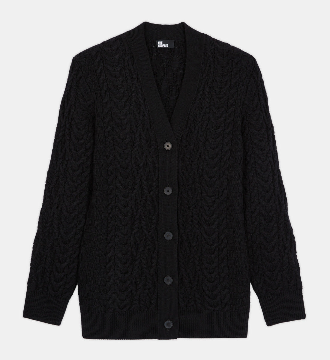 Wool Cardigan | Women | Black