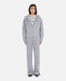 Wool And Cashmere Hoodie | Women | Middle Grey Mel