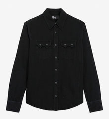 Denim Shirt | Women | Black Washed