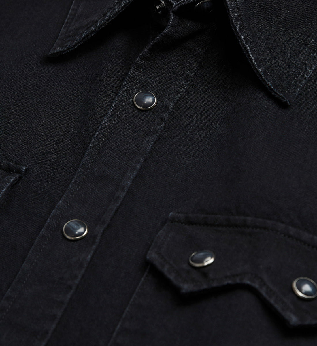 Denim Shirt | Women | Black Washed