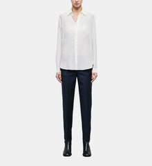 Silk Shirt | Women | White