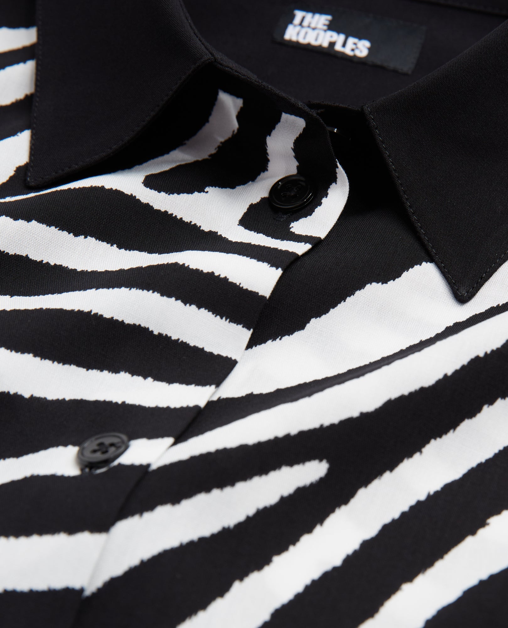 Printed Shirt | Women | Black x White