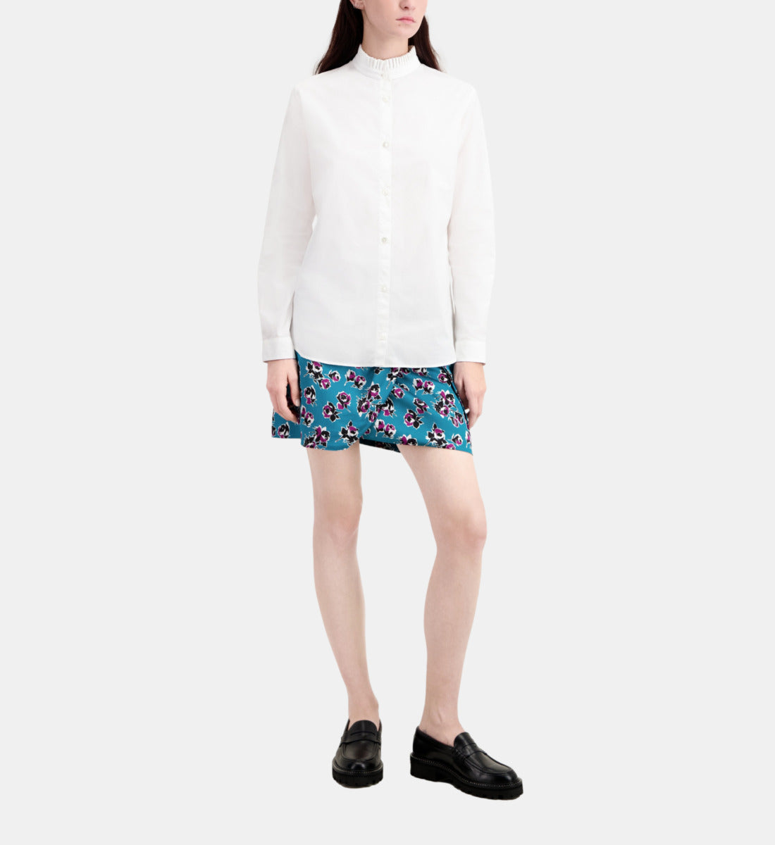 Poplin Shirt | Women | White