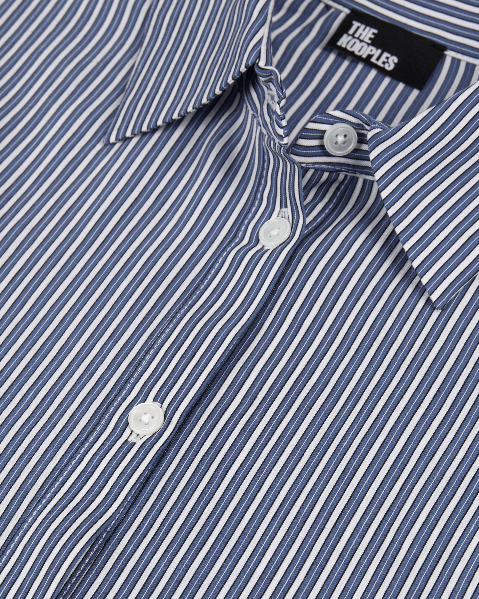 Striped Long Sleeve Shirt | Women | Blue White