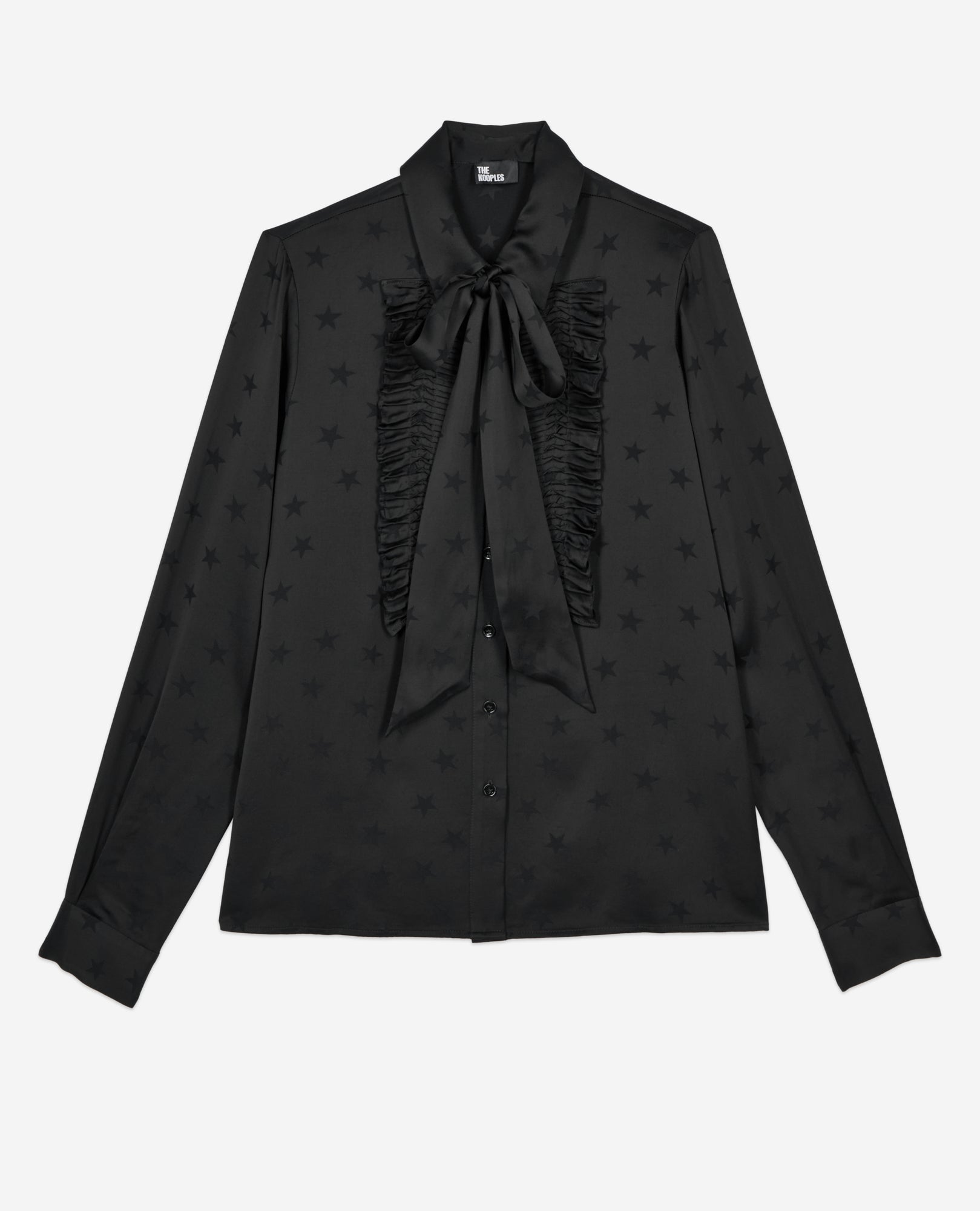 Jacquard Shirt | Women | Black