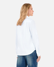 Poplin Shirt | Women | White