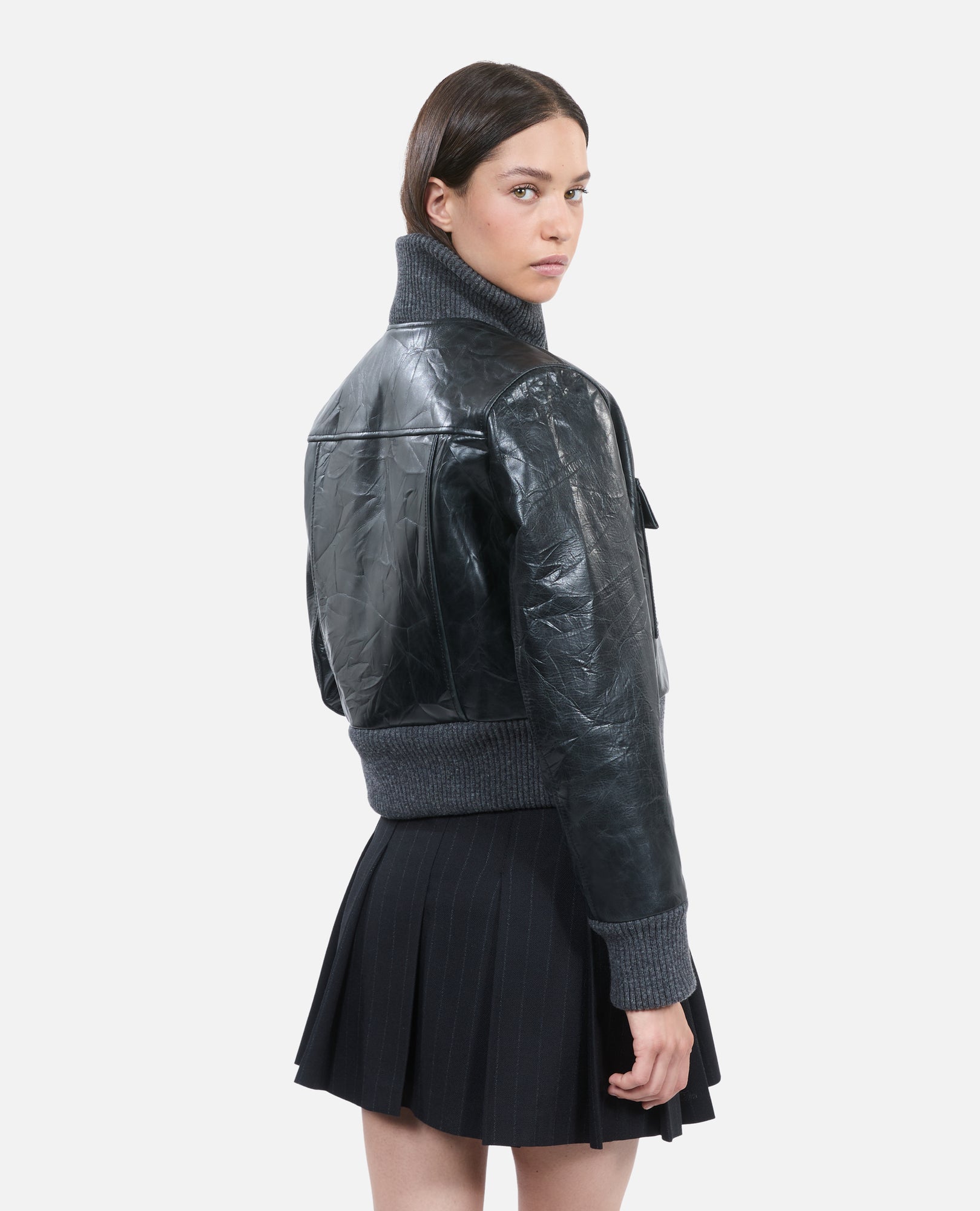 Leather Jacket | Women | Black