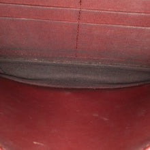 Chanel | Pre-Owned Quilted Aged Calfskin Gabrielle Wallet on Chain | Red/Bordeau