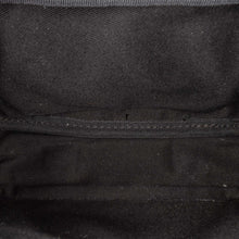 MCM | Pre-Owned Visetos Coated Canvas Triple Sling Bag | Black