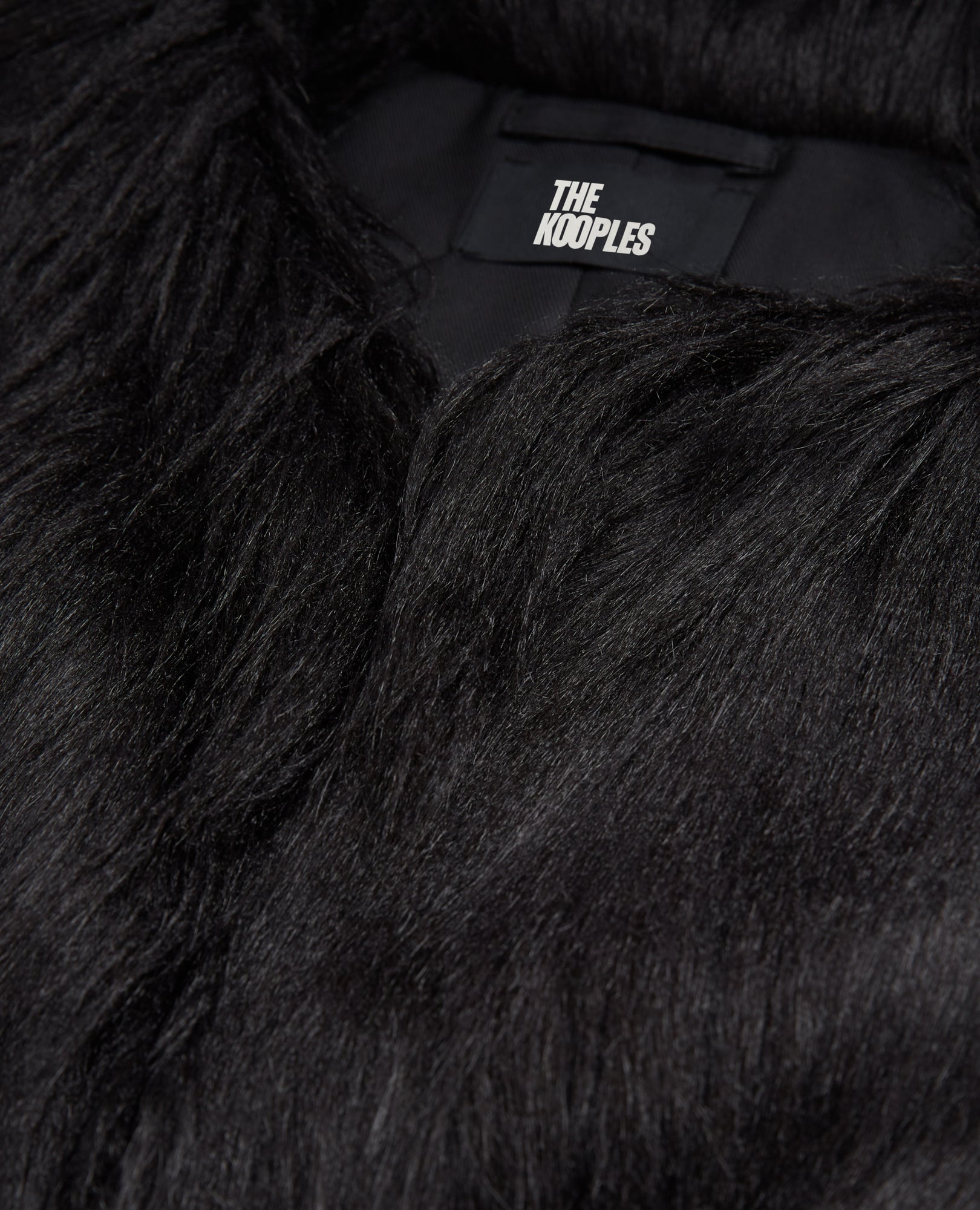 Faux Fur Coat | Women | Black