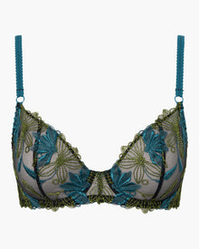 Black Bra - Fiorita Demi Underwire Bra